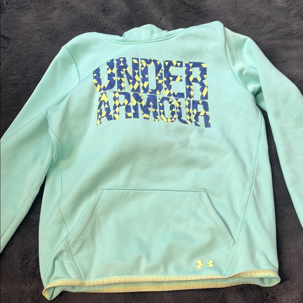 Under Armour Mint Green Hoodie